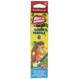 مداد رنگی 6 رنگ اریک کراوزه