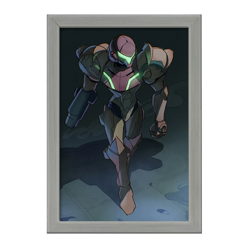 تابلو خندالو طرح بازی متروید (Metroid) کد 35625