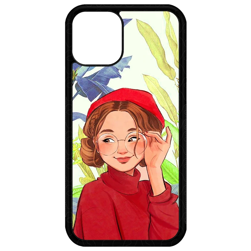 کاور طرح دختر مدل CHL50328 مناسب برای گوشی موبایل اپل iPhone 11