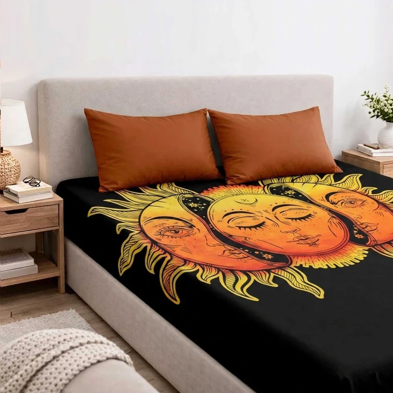 روتختی دو نفره مدل سنتی هندی کد 506 سایز 220x200 سانتی‌متر