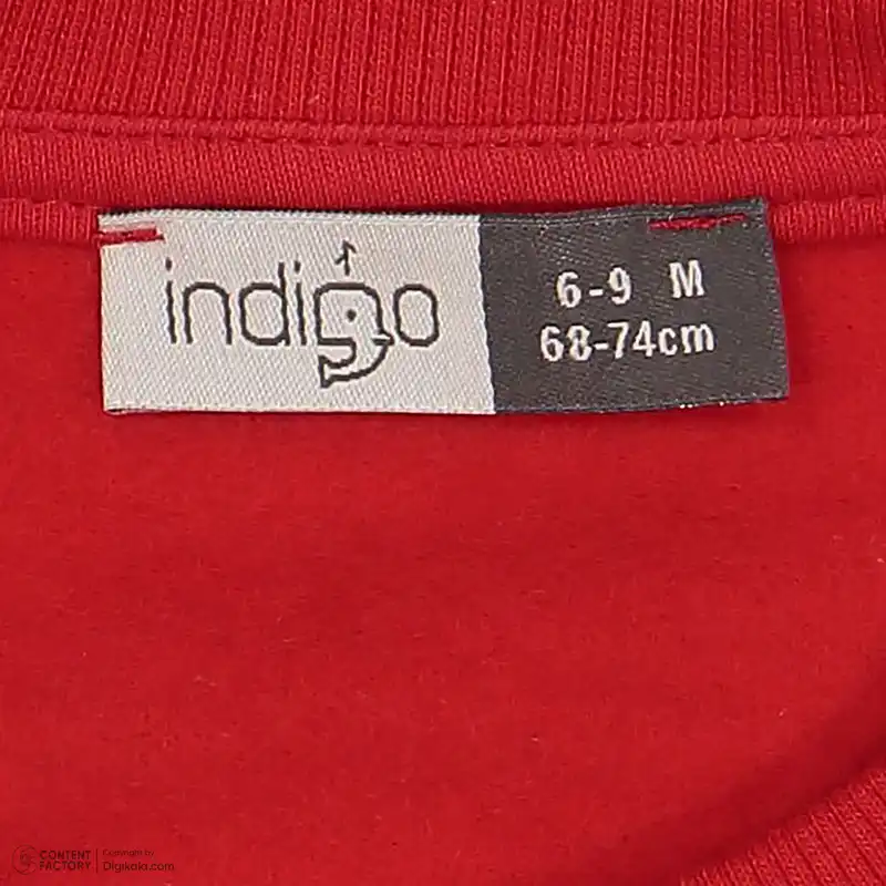 ست سویشرت و شلوار نوزادی ایندیگو مدل 23227