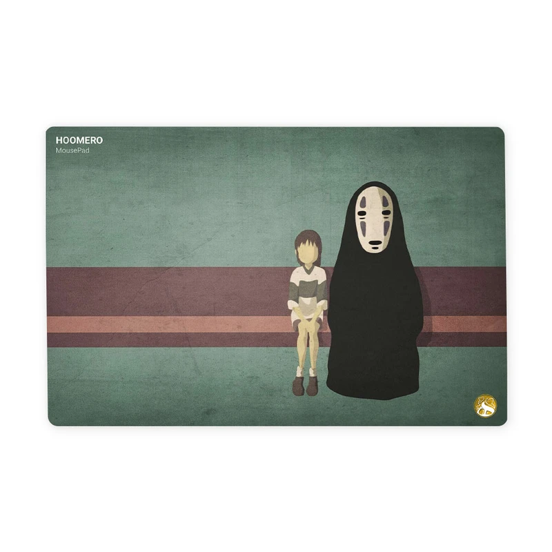 ماوس پد هومرو مدل ML318-SIZE2437 طرح انیمه شهر اشباح