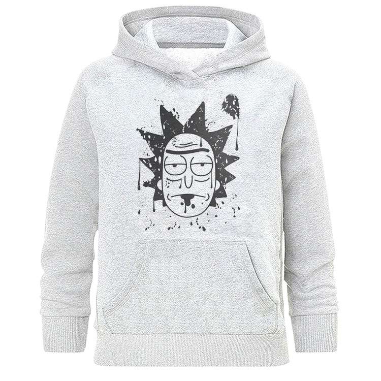 هودی زنانه طرح ریک و مورتی مدل H637