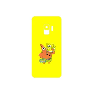 MAHOOT SpongeBob SquarePants Cover Sticker for Samsung Galaxy S9