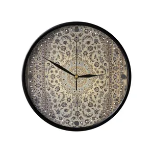 ساعت دیواری مدوپد طرح فرش نایین مدل C-Naeen02