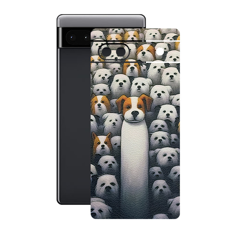 برچسب پوششی ریمکس مدل Leth طرح سگ مناسب برای گوشی موبایل گوگل Pixel 6a