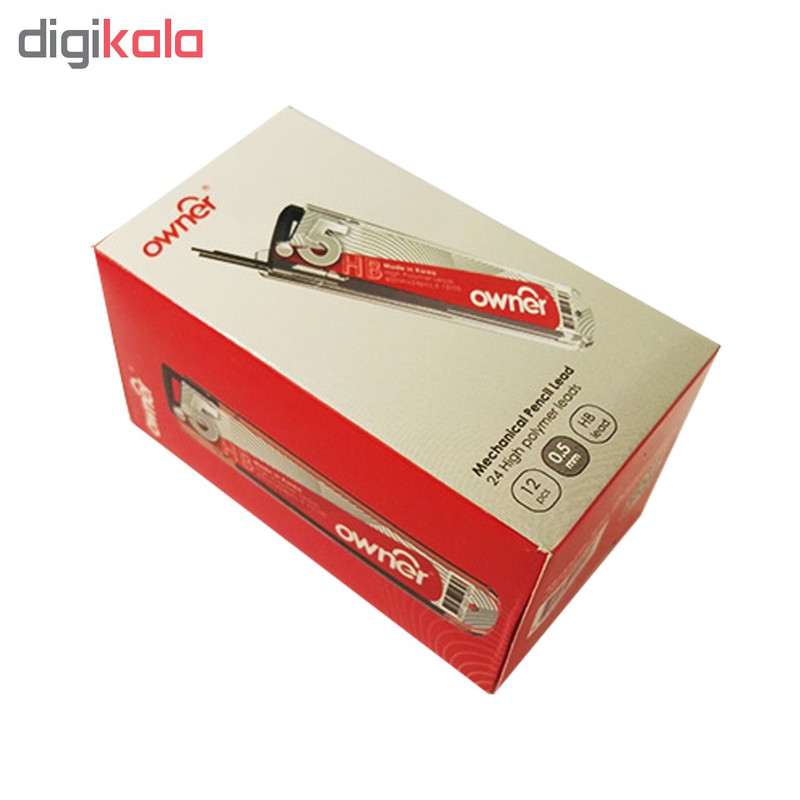 نوک مداد نوکی 0.7 میلی متری اونر مدل High Polymer بسته 2 عددی نوک مداد نوکی 0.7 میلی متری اونر مدل High Polymer بسته 2 عددی