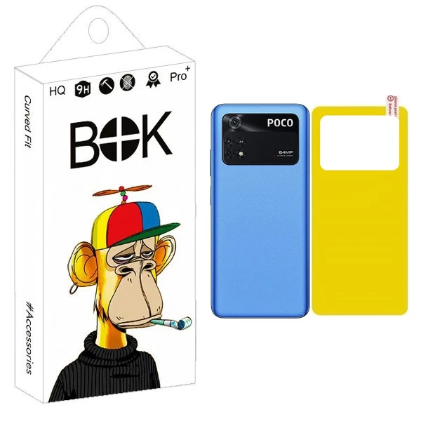 محافظ پشت گوشی بوک مدل Transparent TPU مناسب برای گوشی موبایل شیائومی Poco M4 Pro