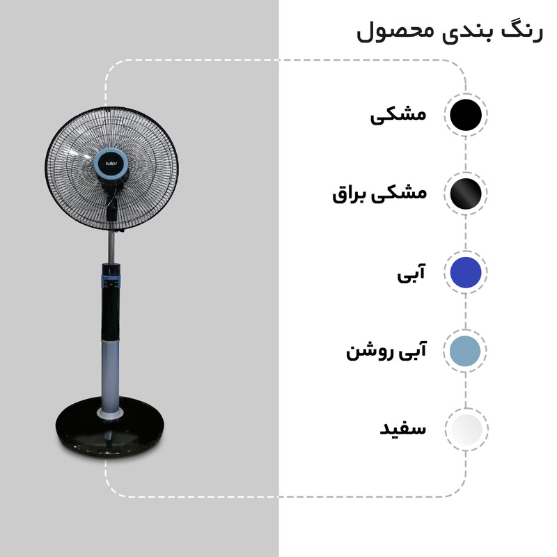 پنکه ایستاده تولیپس مدل SF404R