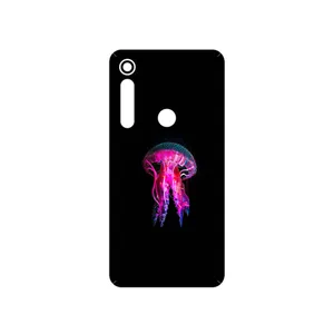 MAHOOT jellyfish Cover Sticker for Motorola One Macro