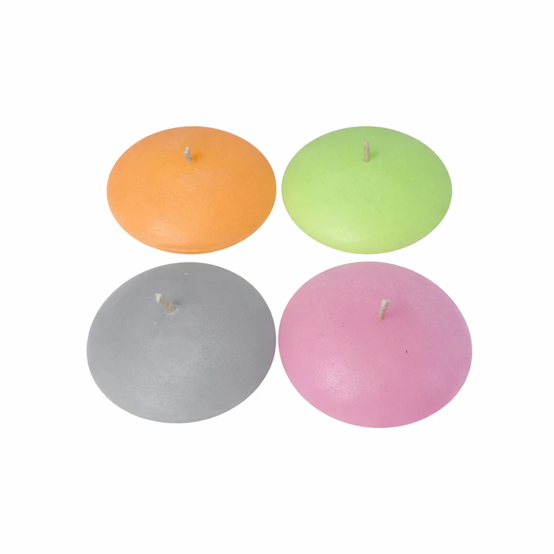 شمع دست‌ساز بدون‌بو مدل عدسی زمان اتمام 3 ساعت