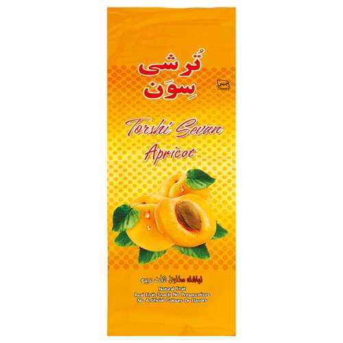 لواشک مخلوط هفت میوه زردآلو - 60 گرم بسته 20 عددی