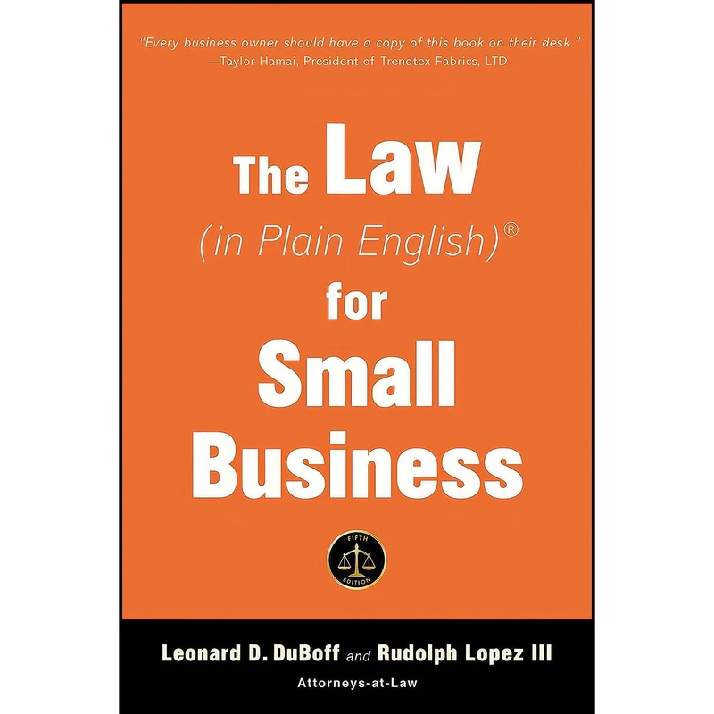 کتاب The Law  اثر جمعي از نويسندگان انتشارات Allworth