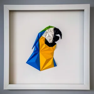 تابلو برجسته مدل Macaw 001 