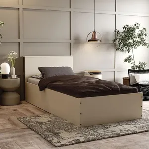 تخت خواب ام دی اف یک نفره مدل N-21 سایز 200×90 سانتی متر 