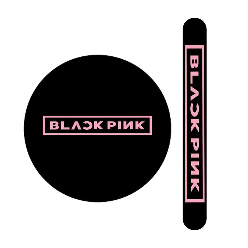 سوهان ناخن مندیکس مدل BLACK PINK کد 2336 به همراه آینه جیبی