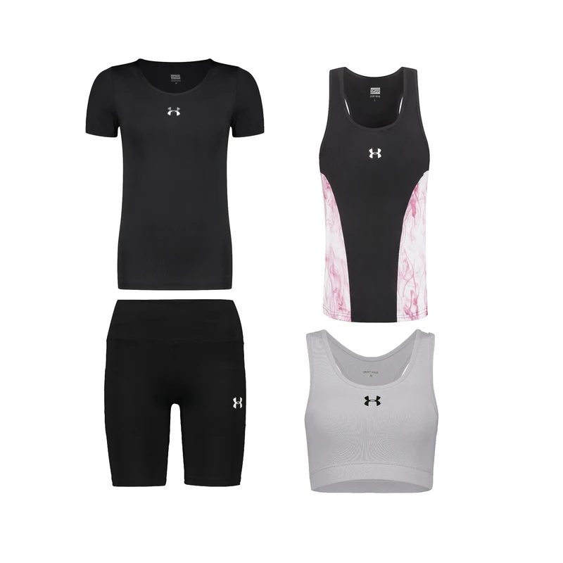 ست چهار تکه لباس ورزشی زنانه مدل 1801-8101-7101-69