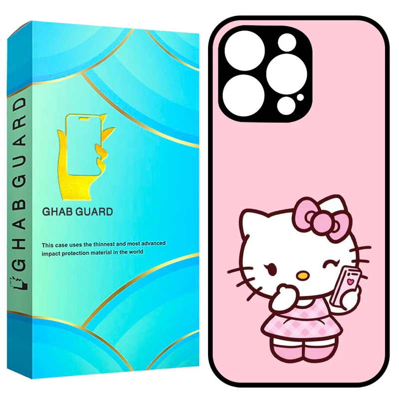 کاور قاب گارد طرح کیتی مدل G16PM20 مناسب برای گوشی موبایل اپل iPhone 16 Pro Max