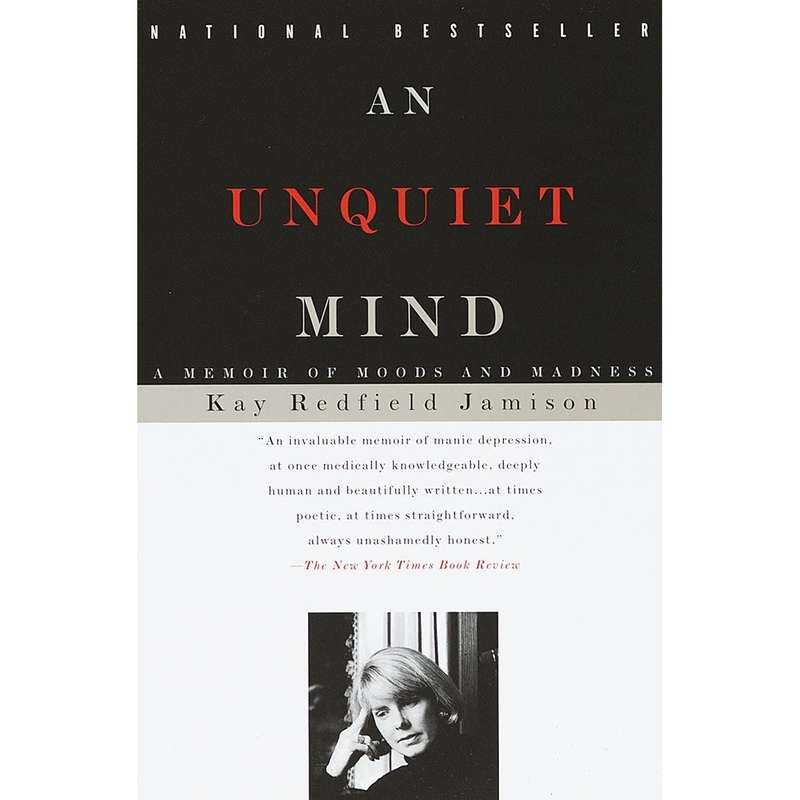 کتاب An Unquiet Mind اثر Kay Redfield Jamison انتشارات Vintage کتاب An Unquiet Mind اثر Kay Redfield Jamison انتشارات Vintage