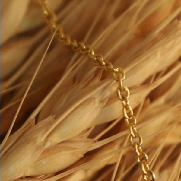 گردنبند طلا 18 عیار زنانه آمانژ مدل L کد D9806 -  - 3