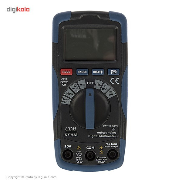 مولتی متر دیجیتالی سی ای ام مدل DT-918