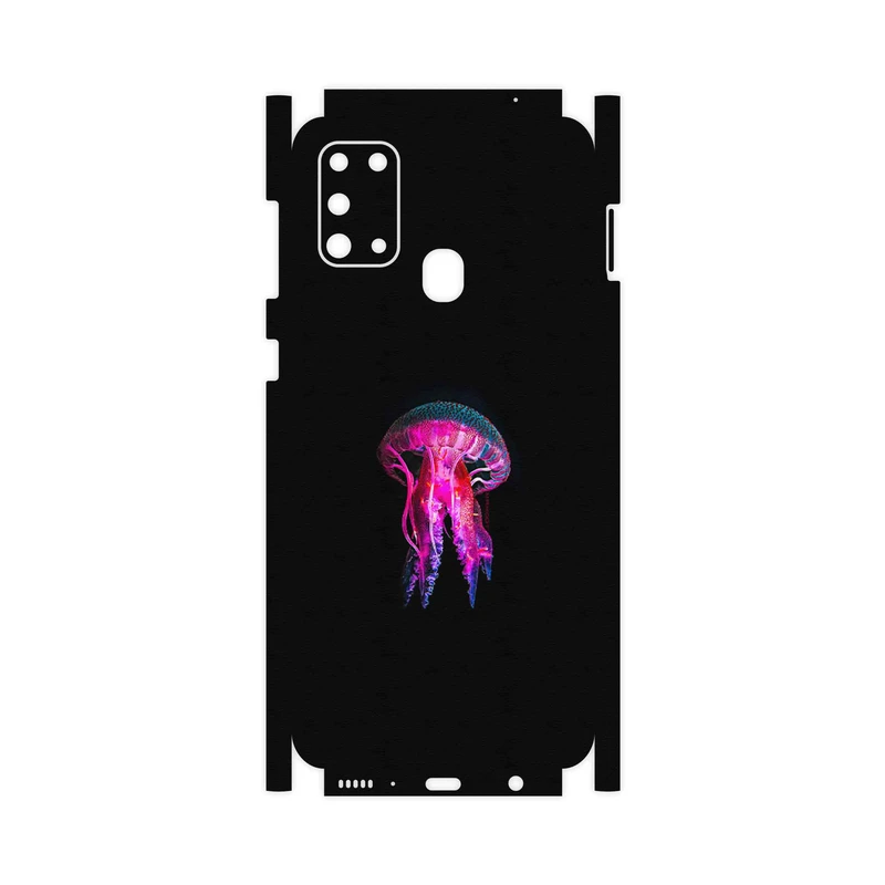 برچسب پوششی ماهوت مدل jellyfish-FullSkin مناسب برای گوشی موبایل سامسونگ Galaxy M31