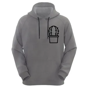 هودی زنانه مدل  کاکتوس کد D07 رنگ طوسی