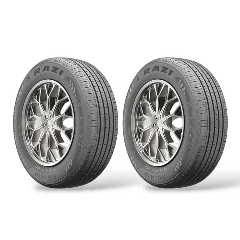 لاستیک خودرو رازی تایر مدل RG410 سایز 185/65/15 تولید سال 2025 - 2 حلقه