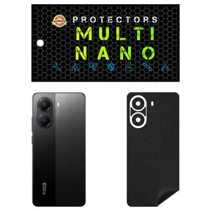 برچسب پوششی مولتی نانو طرح چرم مدل X-F1L مناسب برای گوشی موبایل شیائومی Poco X7 Pro