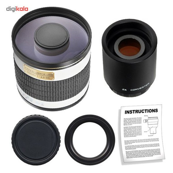 لنز سامیانگ مدل 500mm f/6.3 Mirror Lens