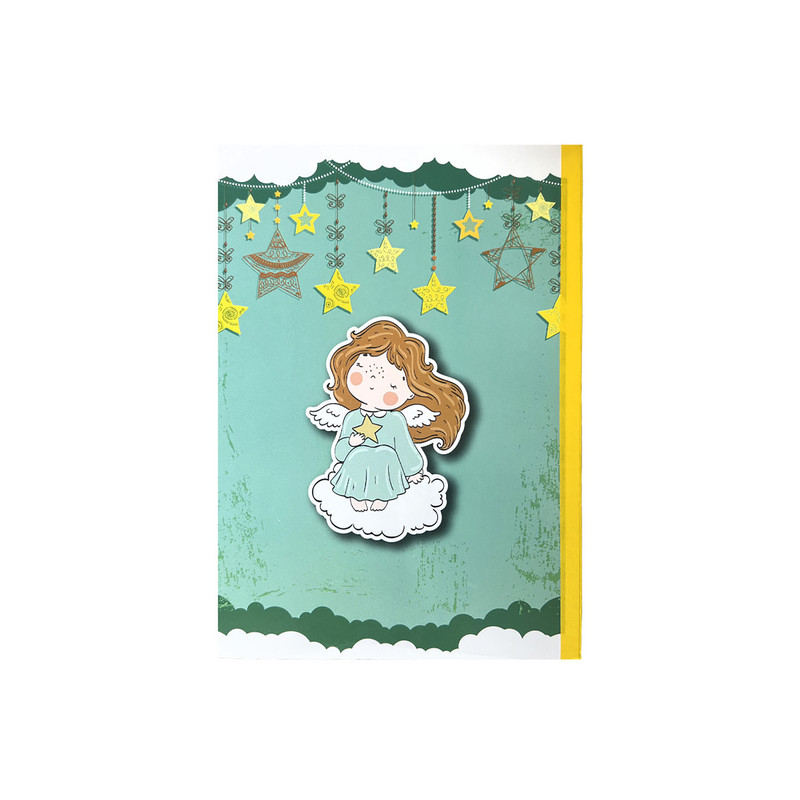 بسته لوازم تحریر پاپکو مدل پرونوت دخترانه کد DR740 مجموعه 9 عددی