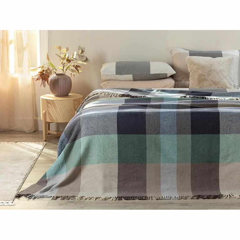 پتو انگلیش هوم مدل Madras Check سایز 150×200 سانتی متر