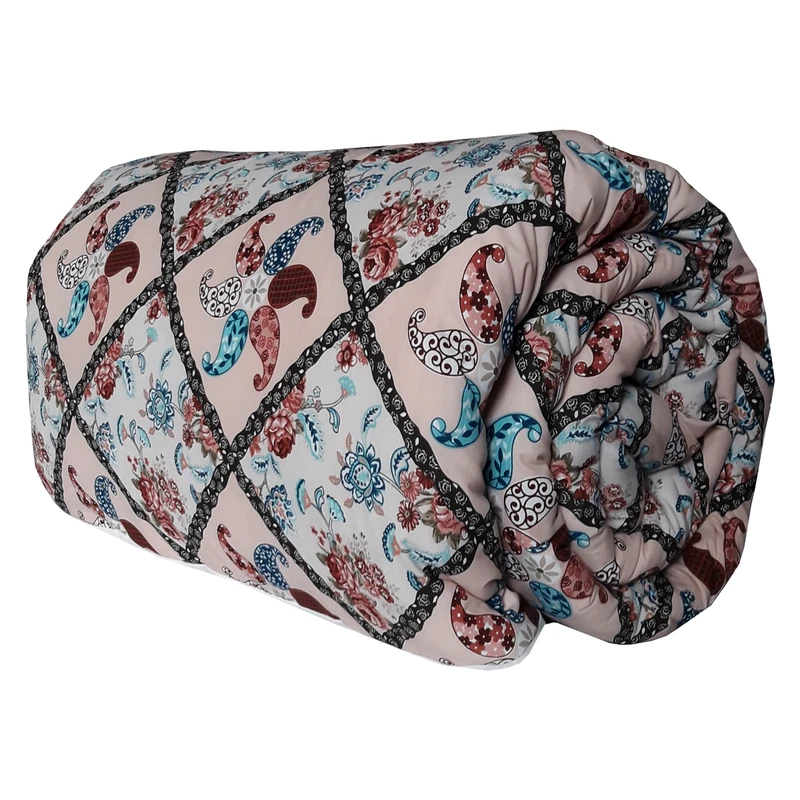 لحاف کرسی سندس مدل یلدا کد F318 سایز 350x350 سانتی متر