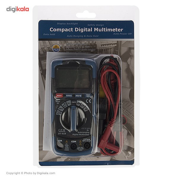 مولتی متر دیجیتالی سی ای ام مدل DT-918