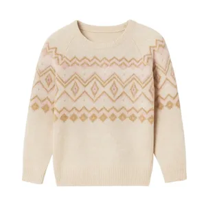 پلیور یقه گرد دخترانه لوپیلو مدل 6820