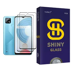 Atouchbo Shiny Glass MIX002 Screen Protector For Realme C21 Pack Of 2