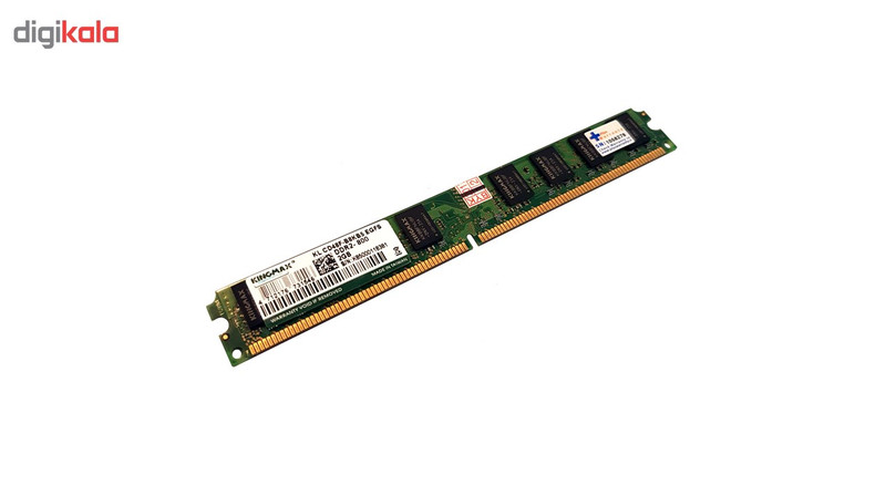 رم دسکتاپ DDR2 تک کاناله 800 مگاهرتز کینگ مکس مدل KL CD48F-B8KB5 EGFS ظرفیت 2 گیگابایت