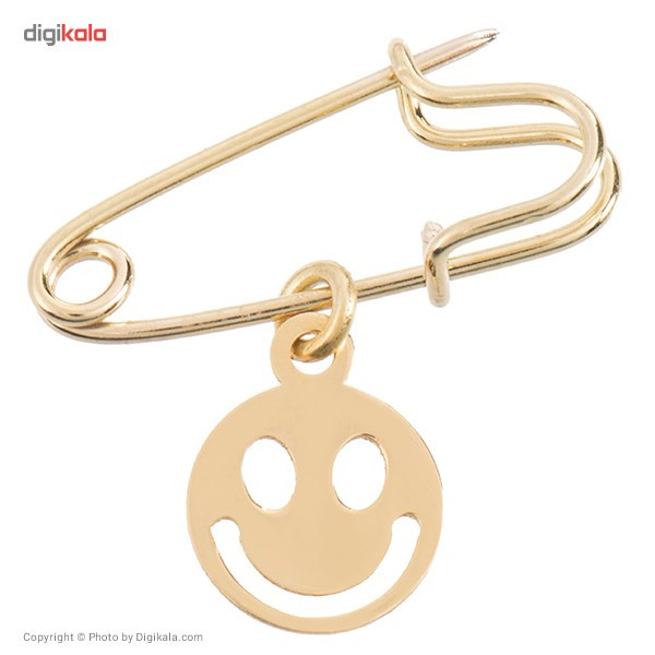 سنجاق سینه طلا 18 عیار رزا مدل PG12 سنجاق سینه طلا 18 عیار رزا مدل PG12