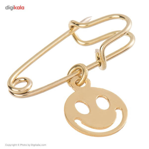 سنجاق سینه طلا 18 عیار رزا مدل PG12 سنجاق سینه طلا 18 عیار رزا مدل PG12