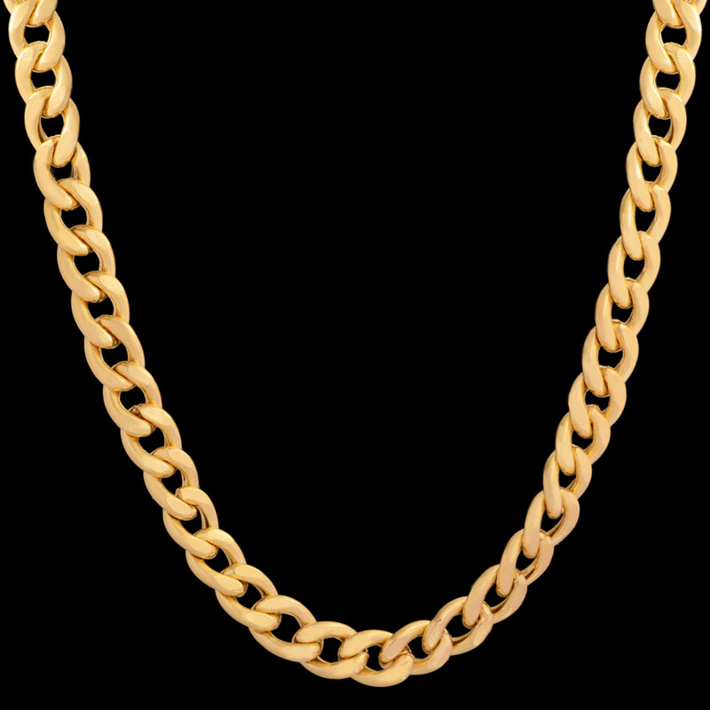 زنجیر طلا 18 عیار مردانه طلای مستجابی کد CrAVA50