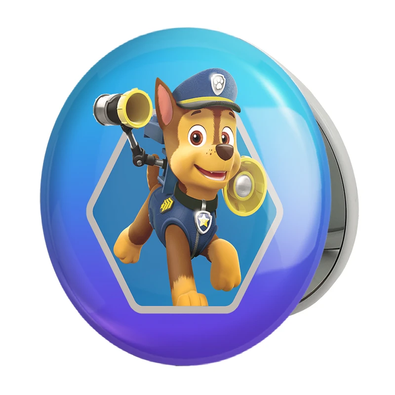 آینه جیبی خندالو طرح چیس سگ های نگهبان Paw Patrol مدل تاشو کد 12586 