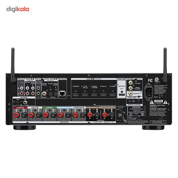 گیرنده صوتی و تصویری دنون مدل AVR-X1200W