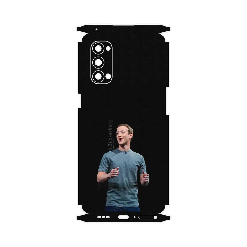 برچسب پوششی ماهوت مدل Mark_Zuckerberg-FullSkin مناسب برای گوشی موبایل اپو Reno4 Pro 5G