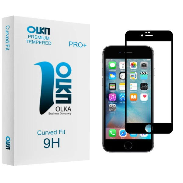 محافظ صفحه نمایش الکا مدل Premium glass مناسب برای گوشی موبایل اپل iPhone 6 Plus