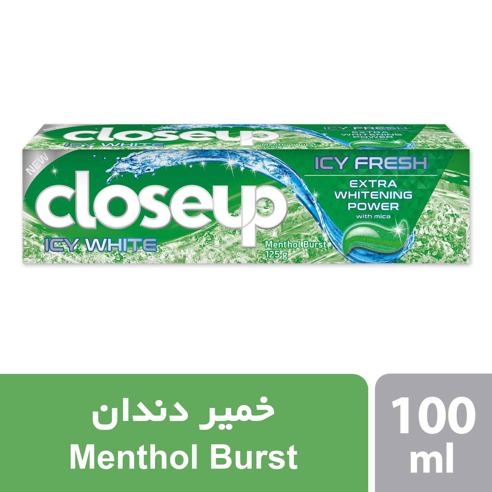 خمیر دندان سفیدکننده کلوس آپ مدل Menthol Burst وزن 125 گرم -  - 1