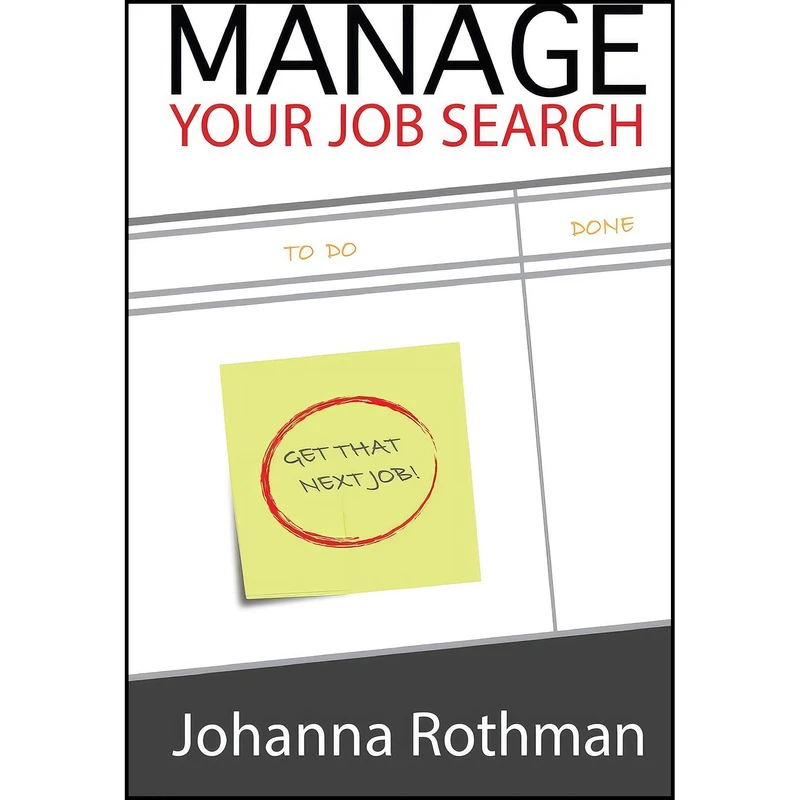 کتاب Manage Your Job Search اثر Johanna Rothman انتشارات بله