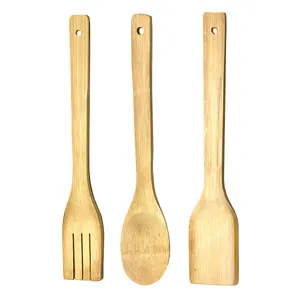 ست کفگیر و ملاقه 3 پارچه مدل bamboo