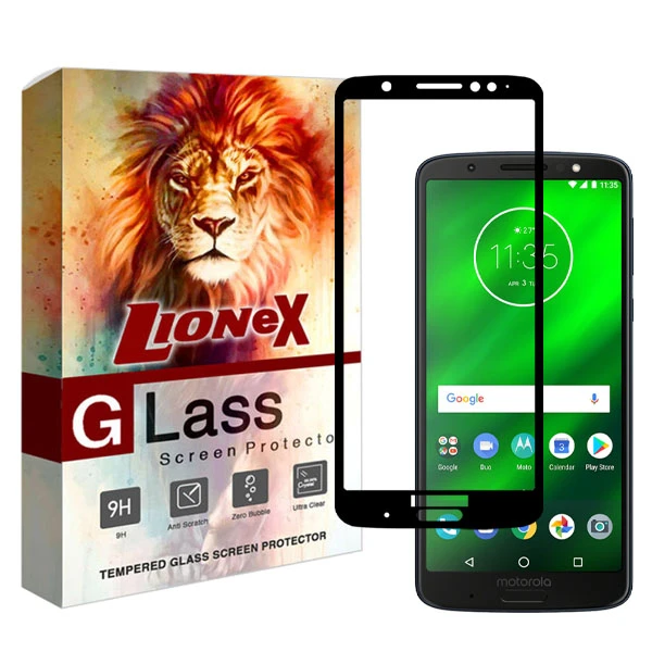 محافظ صفحه نمایش سرامیکی لایونکس مدل CERAMLION مناسب برای گوشی موبایل موتورولا Moto G6 Plus