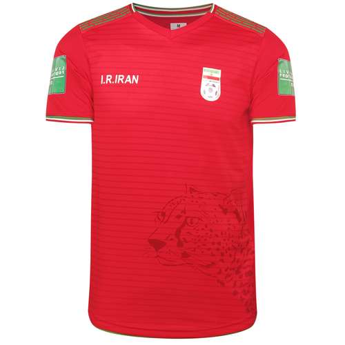 تی شرت ورزشی مردانه مدل تیم ملی ایران away 2022