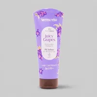 نرم&zwnj;کننده مو ویت یو مدل Juicy Grapes مناسب برای انواع مو حجم 200 میلی&zwnj;لیتر